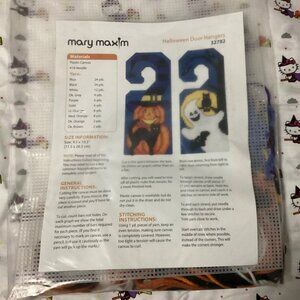 Mary Maxim Halloween Doorknob Hangers KIT. NIP.